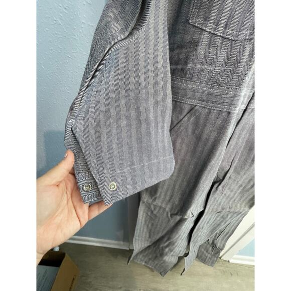 Vintage Universal Overall Stonecutter Pinstripe Coverall Size 44 Union - Picture 5 of 9